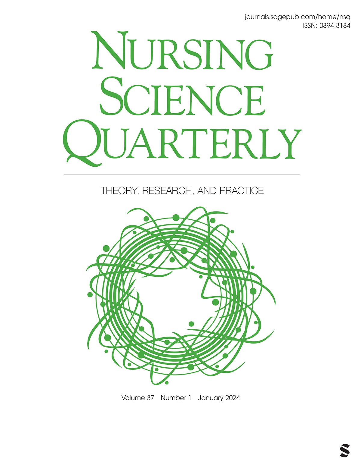 Couverture de la revue Nursing Science Quarterly