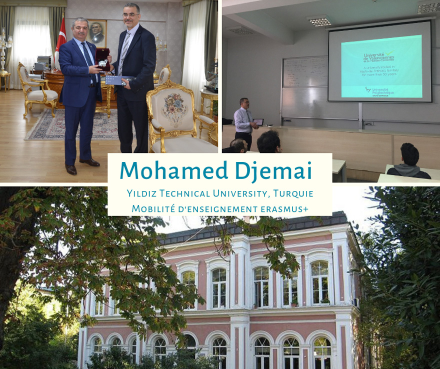 Mohamed Djemai | Yildiz Technical University, Turquie | 18 au 22 février 2019