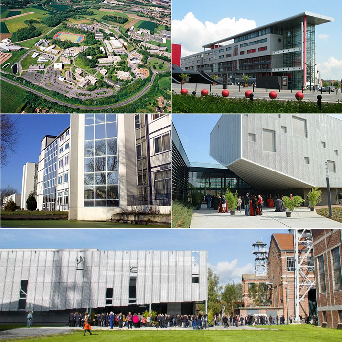 The University Polytechnique Hauts-de-France is located on 5 sensibly sized campuses in Valenciennes, Cambrai, Maubeuge, Arenberg