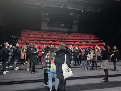 Photo des étudiantes de master HVCI et ISOH au sein du Phénix