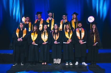 Photo de la cérémonie de remise de diplômes de l'ISH