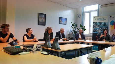 Signature de convention, UPHF CPAM CROUS