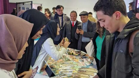 Programme IISMA-VO - Rencontre avec le Ministère indonésien de l'éducation_ 2023-11-07_ évènement festif organisé par les étudiants lauréats du programme