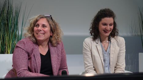 Céline Morin et Cécilia Dacquin