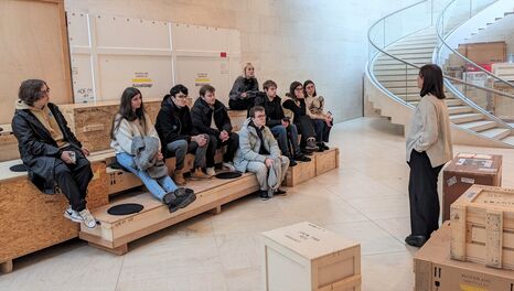 Voyage d'étude des étudiants de master 2 HVCI au Luxembourg