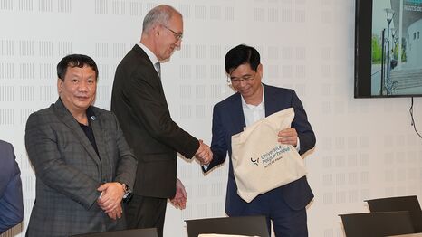 MoU avec l’UTT Hanoi (Vietnam) renouvelé - 06/01/2025