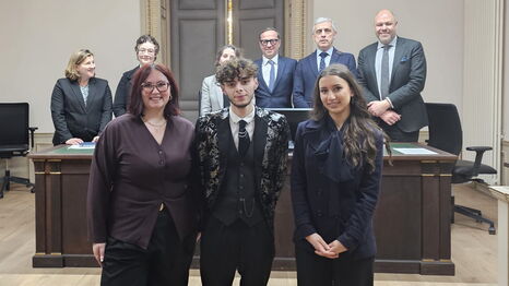 Les lauréats du concours d'éloquence