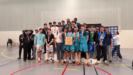 Le podium du Championnat de France