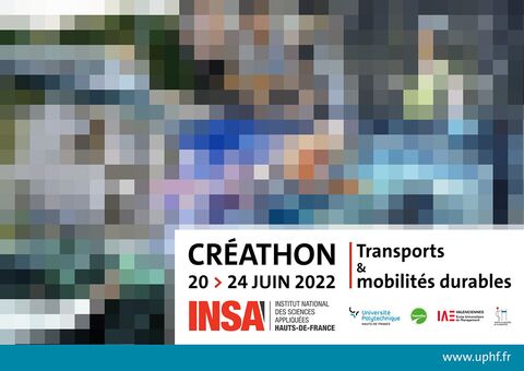 Créathon 2022 Affiche : du 20 au 24 juin 2022