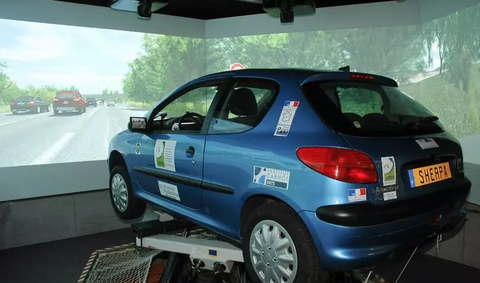 Simulateur automobile