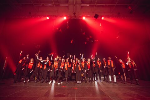 Photo de la cérémonie de remise de diplômes - promotion 2021