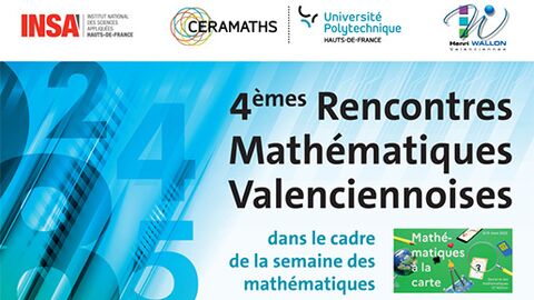 4èmes Rencontres Mathématiques Valenciennoises - 23/03/23