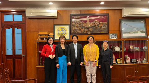 Visite délégation IUT de Valenciennes Université du transport et de la communication | Hanoï