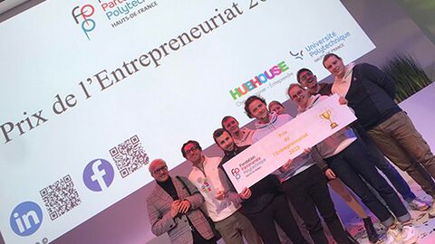 Prix de l'entrepreneuriat 2023 de la Fondation Partenariale Polytechnique Hauts-de-France