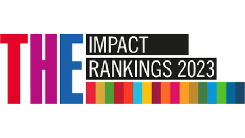 THE University Impact Ranking 2023 logo