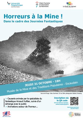 HORREURS À LA MINE - Affiche Causerie