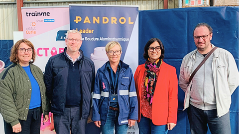 IUT_Visite de l’entreprise Pandrol 