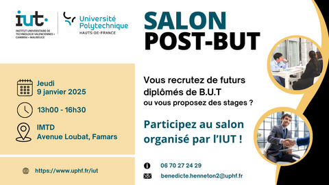 Salon post-BUT Janvier 2025