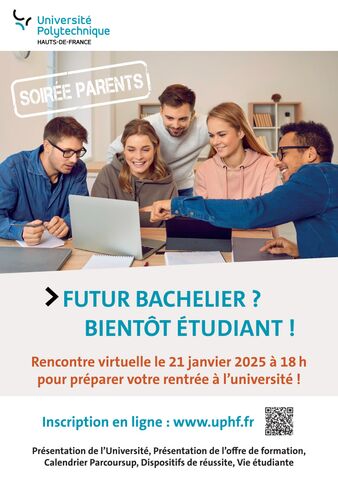 Soirée Parents UPHF Janvier 2025