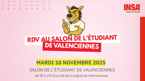 Salon de l'Étudiant Valenciennes - INSA Hauts-de-France