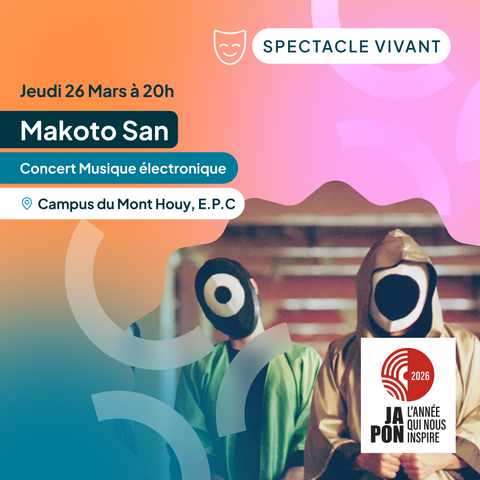 Post réalisé pour le concert Makoto San